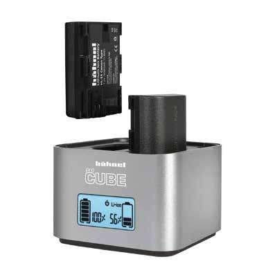 ProCube Professional Twin Charger for DSLR Cameras Available for Canon Nikon Sony/Olympus Fujifilm/Panasonic Li-Ion Battery Hahnel s ProCube is a great way to keep a variety of batteries and devices