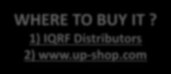 1) IQRF Distributors 2)