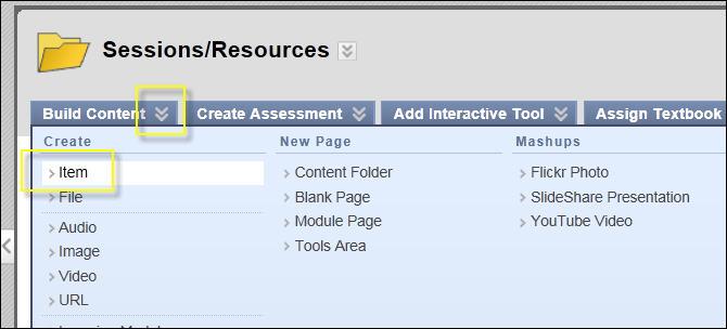 Link Module Content area files & folders within you module In order that students can access and files and folders you have added to your Module Content area, you will need to link to