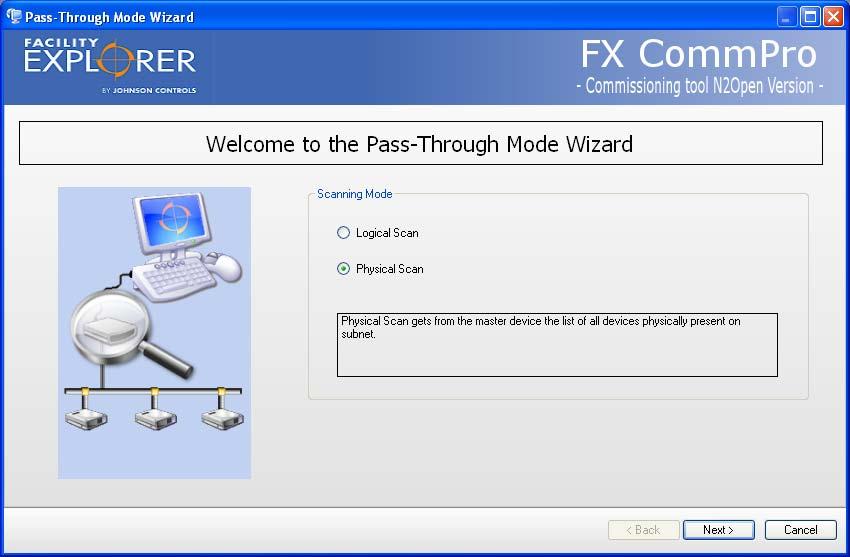24 FX Tools Software Package FX CommPro N2 User s Guide Figure 31: Pass-Through Mode Wizard 4.