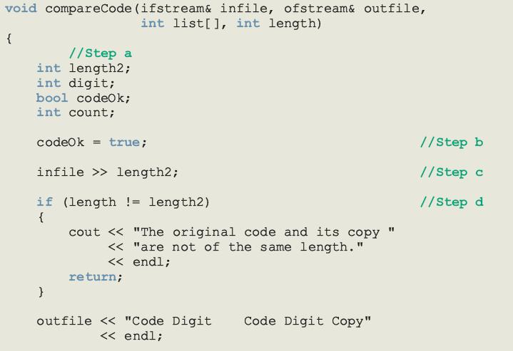 Programming Example: