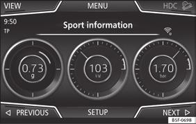 CAR menu Introduction to managing the CAR menu CAR menu Press the MENU infotainment button Fig.