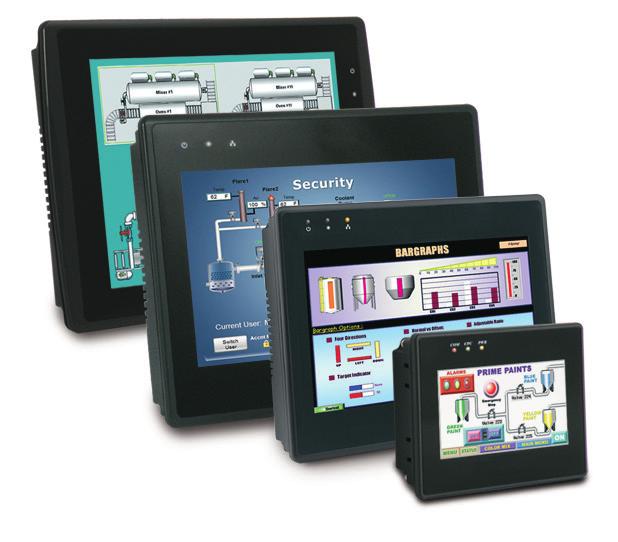 These touchscreen interfaces come in three sizes (7, 12, and 15 ) and are encased in anti-corrosive aluminum enclosures for added strength and durability.