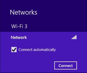 Click the icon at the bottom of your screen, and a network list will appear at the right side of your screen.