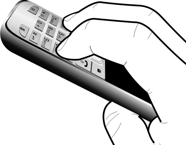 Additional functions via the PC interface Press and hold keys 4 and L with the index and middle finger. Replace the battery. Release keys 4 and L.