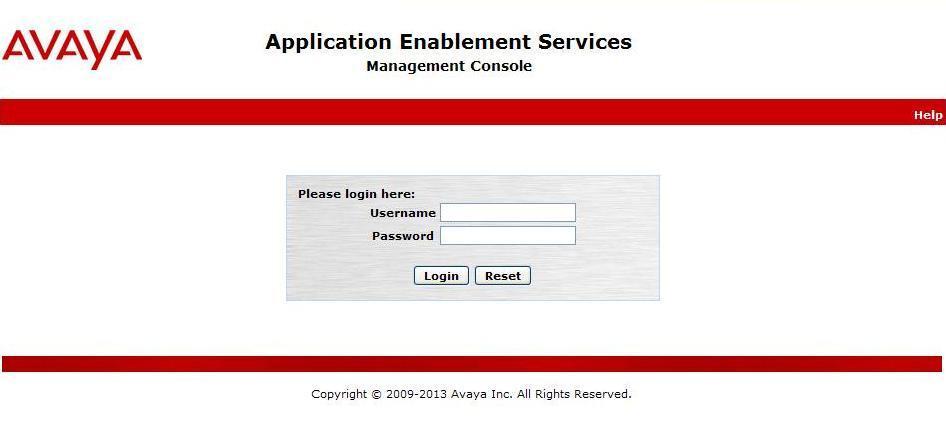 6. Configure Avaya Aura Application Enablement Services This section provides the procedures for configuring Application Enablement Services.