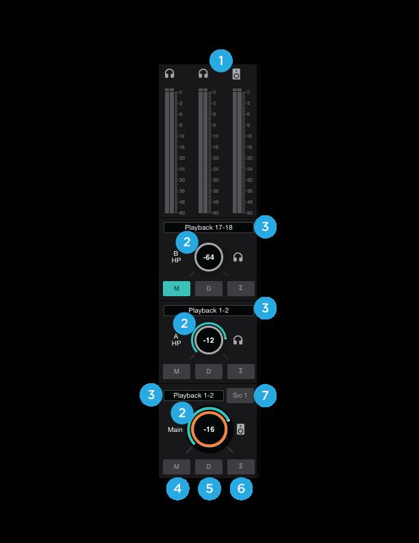 Note: Engage Solo-Safe mode on a channel by Control-Clicking the Solo button on a channel. This prevents this channel from being muted when another channel in the mixer has solo engaged.