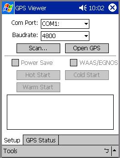 output port COM8).