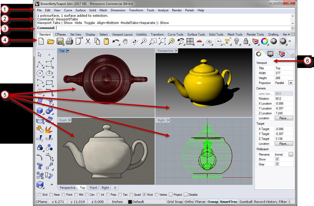 Modeling in 3-D is the process of creating a mathematical representation of an object's surfaces. The resulting model is displayed on your screen as a two-dimensional image.
