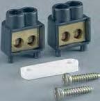 OUTLET BOXES with screw terminals compliant with VDE 0606 OUTLET BOX for surface