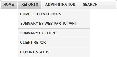 Reporting in the Admin Portal Reporting in the Admin Portal The Admin Portal includes various usage reports and a Client Report, which allows you to retrieve all clients associated with a
