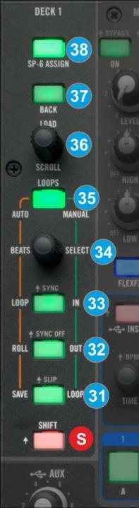 SESSION IN and OUT are typically used to chain mixers together, through any line-level device may be connected to the Session Input and mixed here. 30. BOOTH VOLUME.
