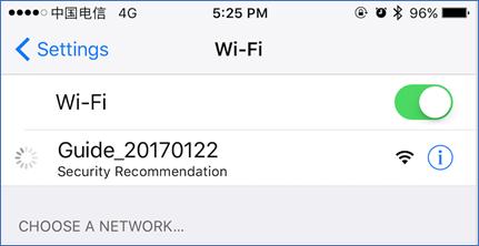 Please select Create new home network to setup Wi-Fi SSID and password.