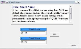 exporting data to excel due to default sheet names in a foreign language, we have added a feature to enter the sheet name as shown below.