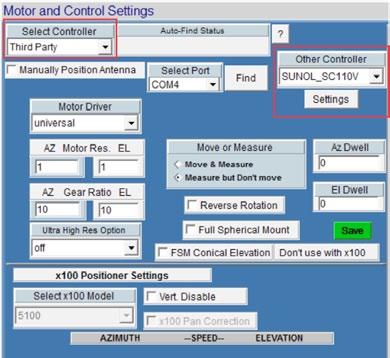 Sunol SC110V GPIB Controller - Continued DAMS Configuration 1.