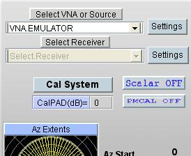 Instrument Selection & Settings Configuration Versatility ; NOTE: For most network analyzers the settings are all made on the analyzer front panel.