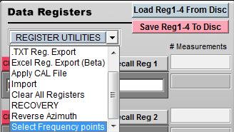 Register Utilities The register utility pulldown contains a number of tools for working with registry data. these tools will help you perform data functons including export, import, and merge.