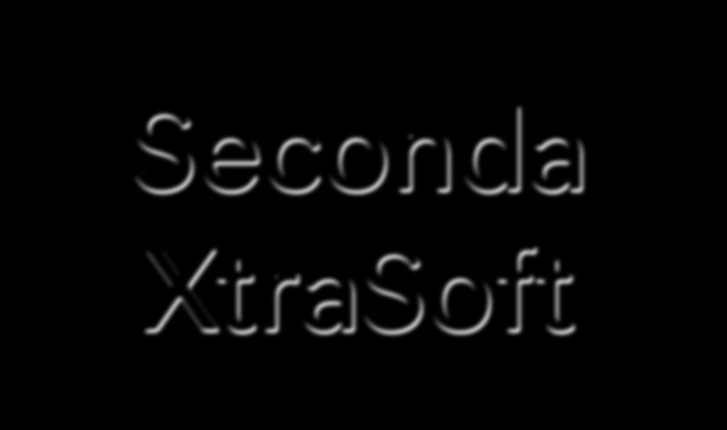 XtraSoft Light Italic Seconda XtraSoft Regular Seconda XtraSoft Italic Italic Seconda XtraSoft Demi Seconda XtraSoft Demi Italic