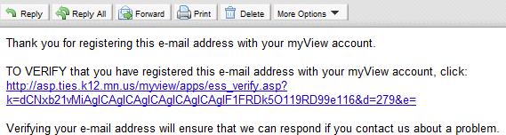 d. Enter the email address where you want to receive an email if you forget your password and the answers to your questions.