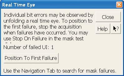 Powerful Debugging Aids (continued) This eye fails after 658K UIs