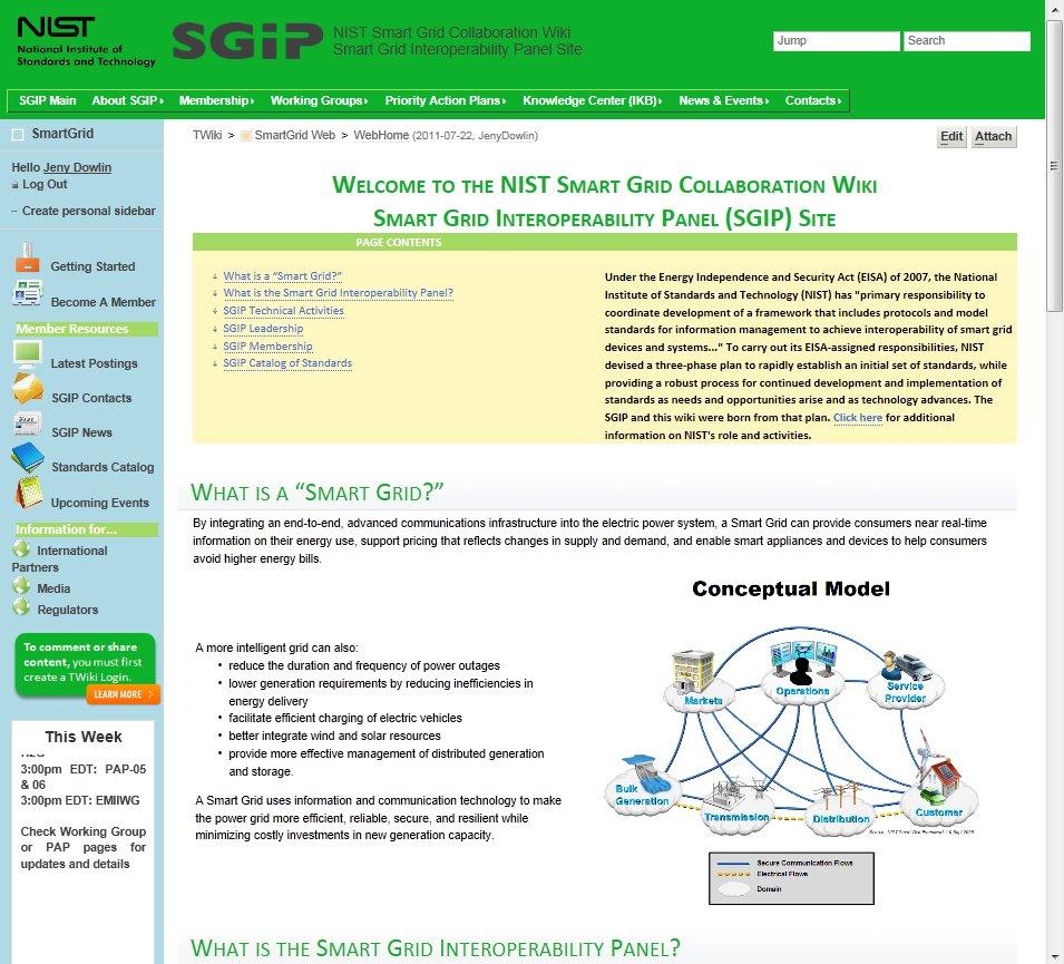 Link to SGIP collaboration