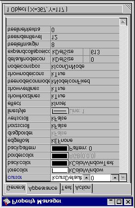 Tree Lists The tree list displays a hierarchical list which you can expand and collapse to show or hide the different levels. The Notation Inspector uses such a list to display the notation tree.