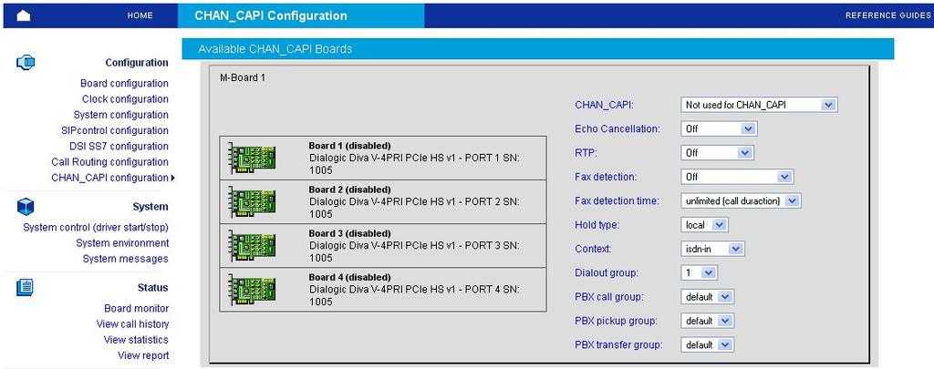 CHAN_CAPI configuration The Dialogic Diva System Release is compatible with the chan_capi Asterisk interfaces. The chan_capi is a specific use case to provide CAPI-based ISDN hardware support.