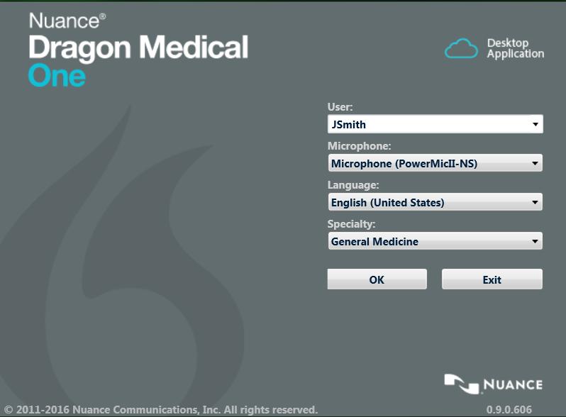 The Dragon Login box will appear on your screen. 3. Enter your Login credentials (i.e. first initial + last name) 4.