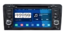 Car DVD Player GPS DVB-T 3G/4G WIFI Audi A3/S3/RS3 2003-2012 Car DVD Player Audi A3/S3/RS3 2003-2012 Touch Screen 7" HD 1024X600 Wince CE + Android DVD GPS - DVB-T