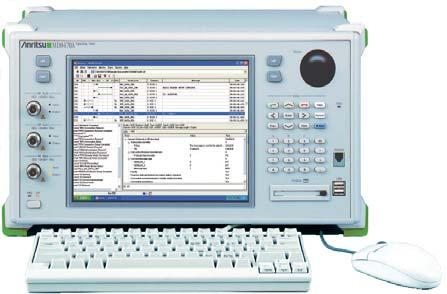 MX847010A-11: HSDPA Software MX847010A-12: HSUPA Software Product Overview (2/4) Supports All HSPA UE Categories The MX847010A-11 and MX847010A-12 performance is ideal for feasibility verification of