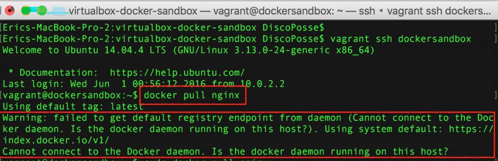 This is a best practice in general, so when you try to run docker pull or any docker commands, you will see errors about