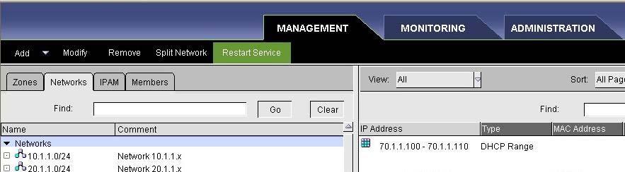 13. Click Restart Service. 14. In the Restart Service popup that appears, select Immediately and click OK. This completes configuration of the Primary DNSone for DHCP Failover. 5.1.2.