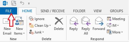 Page 9 2. Click Automatic Replies (Out of Office). 3. In the Automatic Replies dialog box, select the Send Automatic Replies check box. 4.
