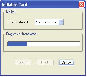 Initialization of the InMail CF takes approximately 15
