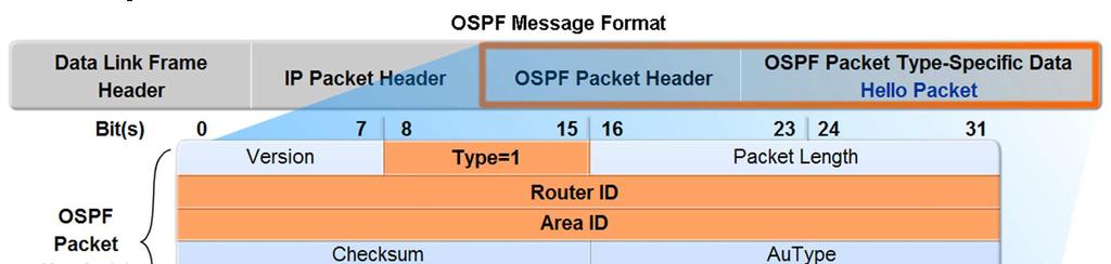 DBD - The Database Description (DBD) packet contains an abbreviated list of the sending router's link-state database and is used by receiving routers