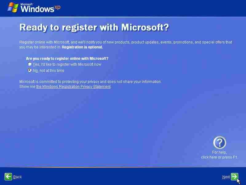 Installing Windows XP Professional 5.