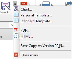 Standard templates have been predesigned. Personal Templates are ones you design. 4.