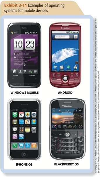LO3.3 Operating Systems for Handheld PCs and Larger Computer Topics Covered: Mobile and Embedded Versions of Windows Mobile Phone Operating Systems Operating Systems for Larger Computers CMPTR