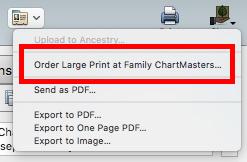 Publish workspace > Charts > Share > Order Large Print at Family ChartMasters - Fixed appearance of the Generate Report button in Media Usage Report on small displays.