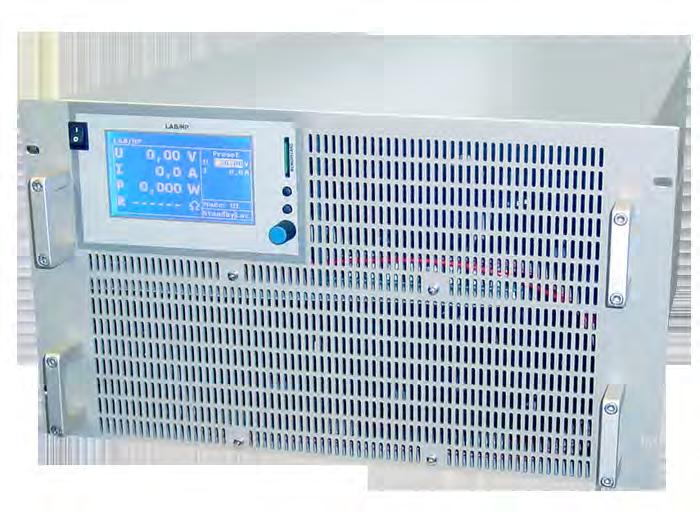 ELECTRONIC TEST & POWER SYSTEMS LAB-HPP COMPACT HIGH POWER DC SOURCES POSITIVE PROBLEM SOLVING The LAB-HPP family can be used as a stand alone power supply or as component in a wider automated test