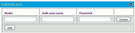 Dialogic Diva SIPcontrol Configuration Authentication You can configure the following parameters in the Authentication section when you define or modify a SIP Peer: Realm: Auth user name: Password: A