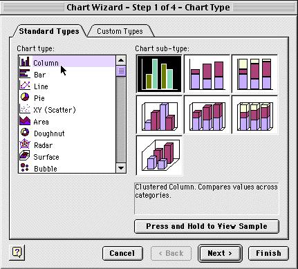 a) Launch the program Excel. Go to the Start button (at the bottom left on the screen), then click Programs, followed by Microsoft Excel.