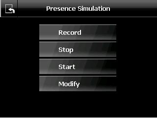 This means that the Simulation or Modify modes are free to be activated again. The resolution both for recording the events as well as the simulation is in steps of 1 minute.