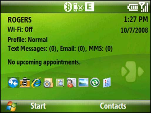 Mobile Client Handset User Guide Using Mobile Extension Client The Mobile Extension (ME) Client is an application accessible from the Start menu on your Windows Mobile handset.