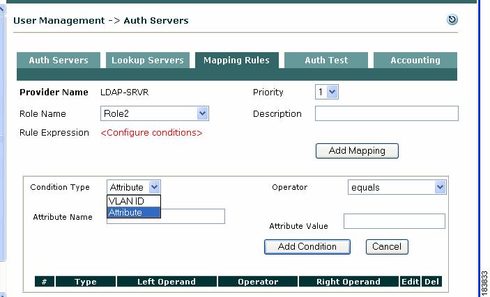 Map Users to Roles Using Attributes or VLAN