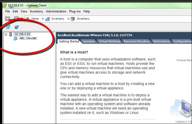 Figure 14: Created VM This creates the virtual machine. Adjust the resources depending on performance recommendations.