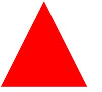Example: red triangle, revisited! How to draw lines? points?