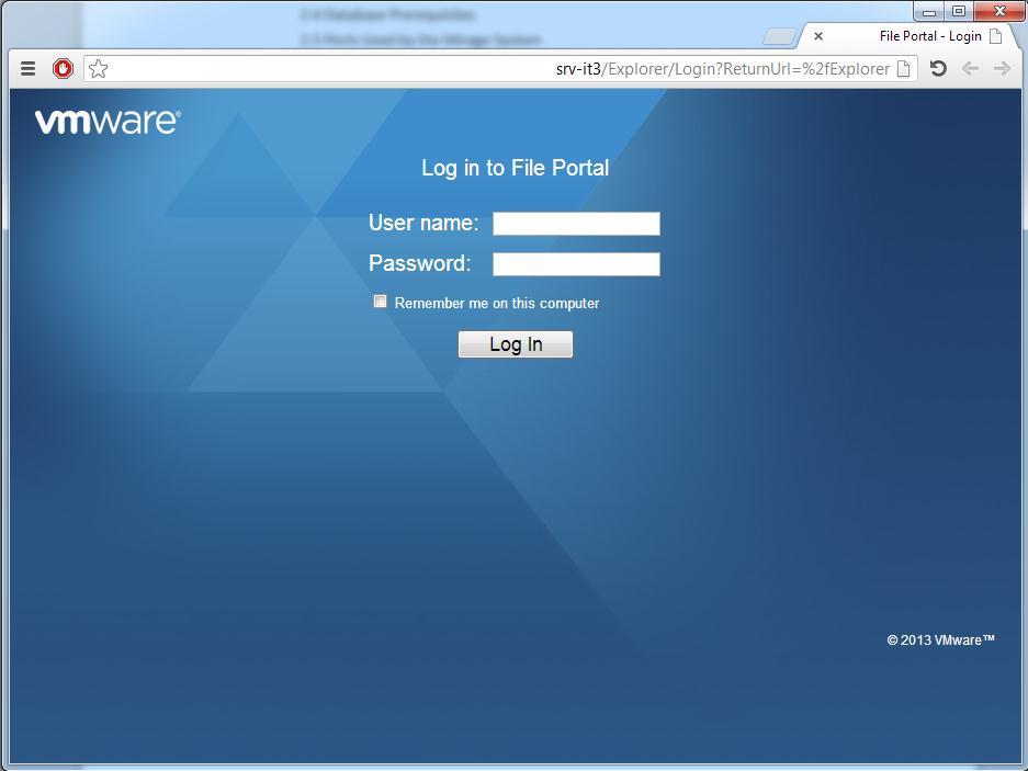 Accessing your Files using File Portal 6.