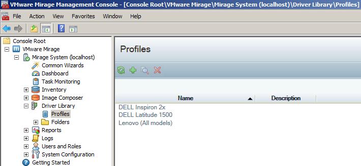 Managing Driver Profiles 8.3 Managing Driver Profiles A profile is used to select the driver folders to publish to a particular hardware model/set of hardware models.