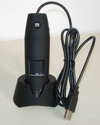 Package Contents The MiView USB digital microscope package includes the following: 1. USB microscope 2. CD ROM (Software) and Quick manual 3. Stand or Holding ring (Plastic) 4.